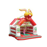 toddler inflatable bouncer rabbit
